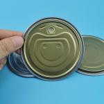 FDA 52mm 56mm 65mm Tinplate Jar Lids Easy Open End