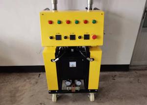 China Yellow 12KW Polyurethane Spray Machine Waterproof Heat Insulated PU Foaming wholesale