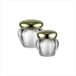 China New products luxury cosmetic25g 50g plastic cream jar for skin care cream wholesale