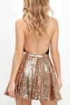 Newest Design Women Sequin Skirt Mini Party Skirt Hot Sale