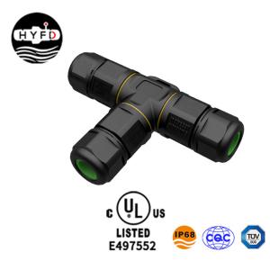 China UL Certificate 3 Way PA66 Waterproof Screw Connector wholesale