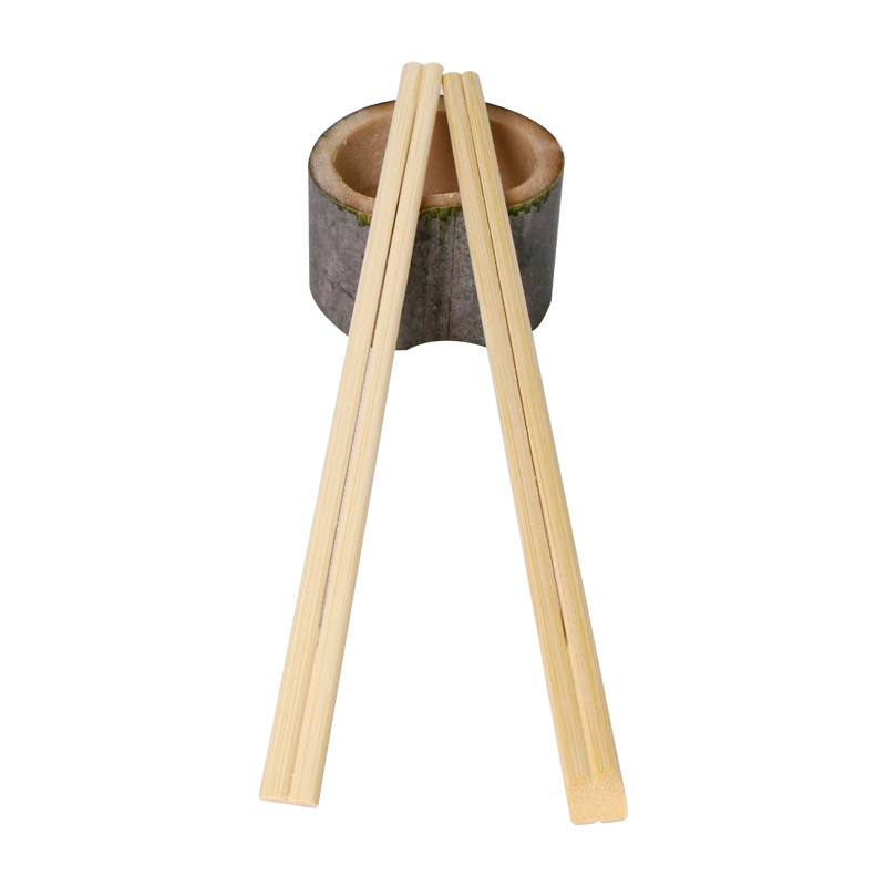 9" Disposable Round Bamboo Chopsticks with OPP Packing