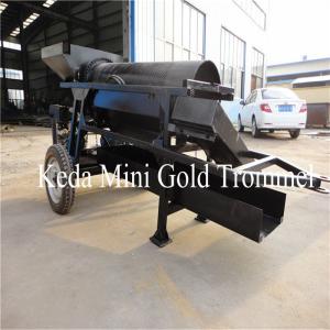 Movable 30TPH Gold Mining Machine Gold Mining Wash Plant Trommel