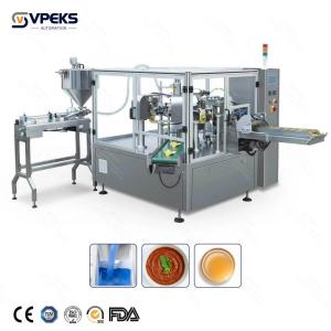 China 25-60 Bag/Min Automatic Pouch Filling Machine 10-1500g wholesale