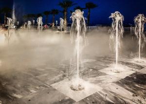 China Street Scene Computer Controlled Water Fountain Systems Easy Installation wholesale