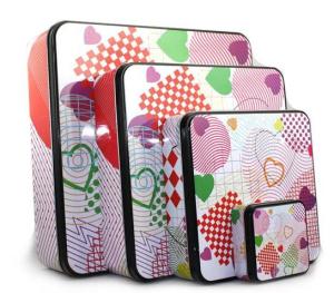 China wholesale square holiday tins company wholesale