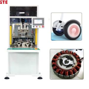 China 2 Stations Wheel Hub Motor Stator Winding Machine 1000RPM Speed on sale