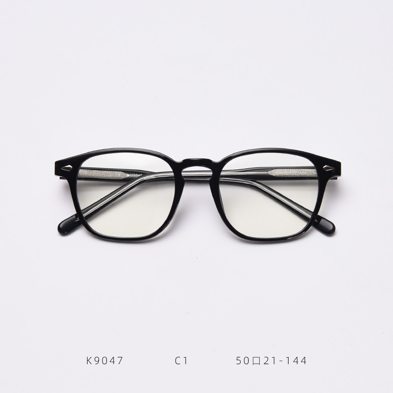 OEM/ODM Simple TR90 Material Glasses Square Computer Anti Blue Light Blocking