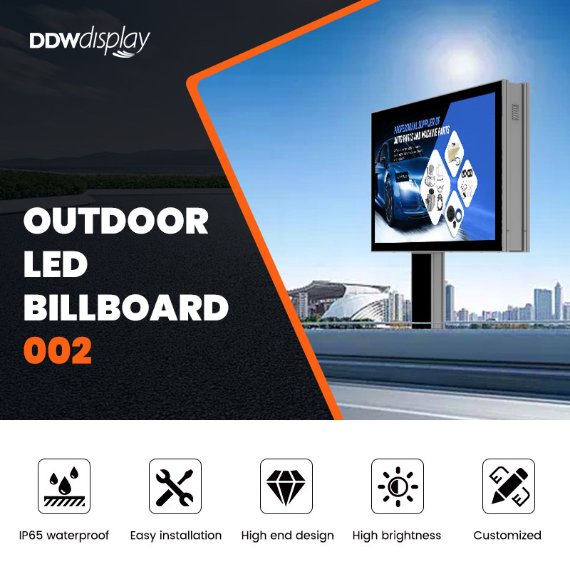 High brightness 8000nits p3 p4 p5 p6 3840hz highway digital electronic led billboard for advertising