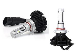 China 6000LM X3 Led Headlight Bulbs , 50W 9005 HB3 Led Head Lamp DC 9-32V wholesale
