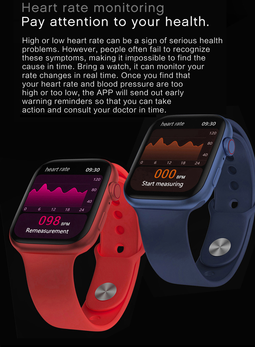 2021 Bluetooth Call 1.8inch HP Smart Watch Men DW98 Heart Rate Monitor Smartwatch IWO 13 Lite For Android IPhone Xiaomi