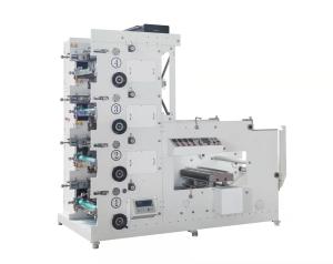 China Four Colour Flexo Printing Press Machine 380V 3PH 50Hz wholesale