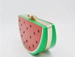 Lemon fruit watermelon creative fashion acrylic shoulder bag