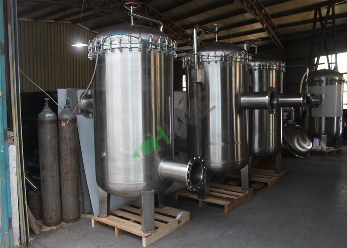 Multi Cartridge Filter Security Filter Housing Equipped With 40" PP Cartridge