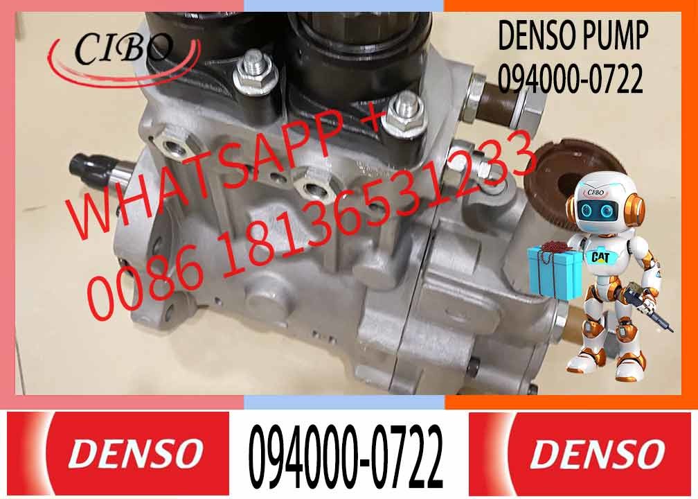 Diesel fuel pump 094000-0722 for lSUZU high pressure common rail sensor eup pump 094000-0722 for lSUZU injection pump