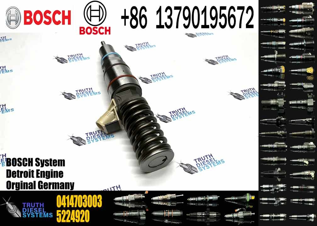 High Performance S60 14L N3 Diesel Fuel Injector 0414703003