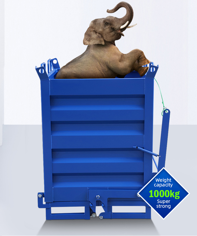 Industrial Fork Lift Drop Box Dumpster Easy Opperation