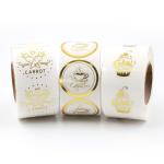 Oil Proof Transparent Vinyl Stickers Printing For Cosmetics Products
