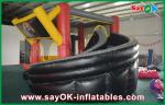 Cars Inflatable Slide 4 X 6m Or Customized Size Inflatable Bouncy Jumping Toy