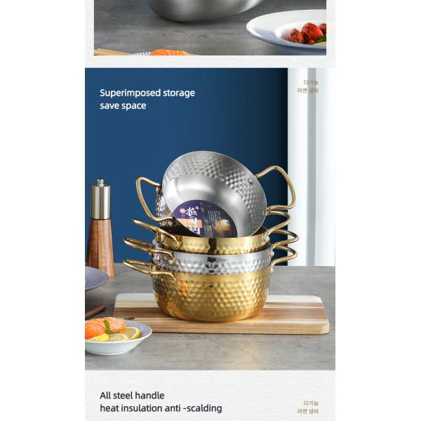 Good Selling Silver Multi-sizes Cookware Stew Pots Cooker SS 430 Cooking Pots With Binaural Handle