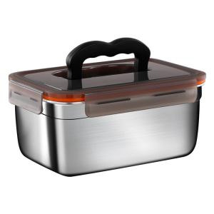 China OEM Metal Food Storage Containers 3500ml Stainless Steel Sealed Containers wholesale