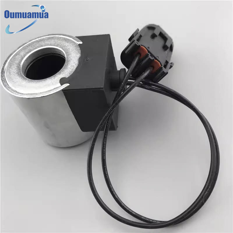 12V/24V Solenoid Valve Coil 0D13105130 3003124 For Excavator YC60-7 R60-7 SY75