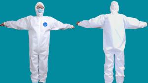 China protective clothing protection suit ,Isolating Protective Suits Disposable Coverall Chemical Non Woven wholesale