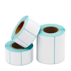 China Polypropylene Sticky Label Roll 120mm Self Adhesive Shipping Labels wholesale