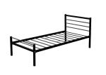 Electrostatic Powder Coating 0.6mm Stainless Steel Single Bed