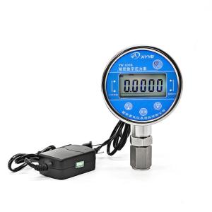 China Remote Digital Pressure Gauge Stainless Steel RS485 Communication Accuracy 0.5%FS wholesale
