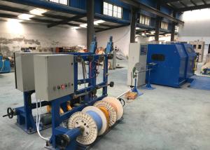 China Copper Wire single cable machine / cable laying machine Dia 0.6-3mm wholesale