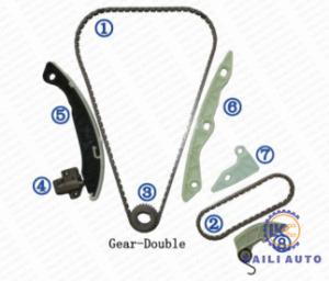 China KIA SPORTAGE Optima Timing Chain Replacement 24321-25000 9*180L 24410-25001 wholesale
