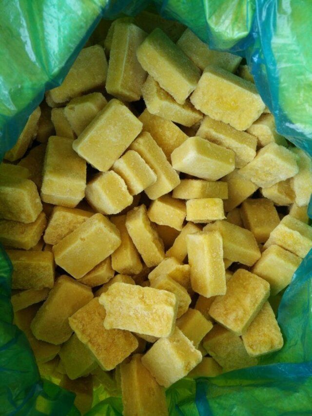 10KGS Fresh IQF Frozen Food IQF Frozen Ginger Puree / Cube / Tablets