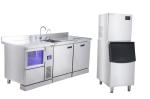 Automatic Stainless Steel Bar Counter For Kitchen 1900 * 700 * 800MM