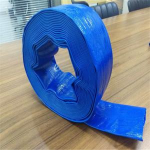 China Agricultural grade pvc layflat hose for water discharge or backwash wholesale