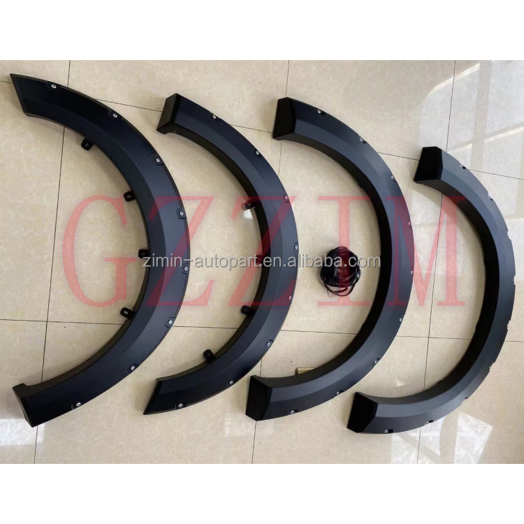 Auto Parts Plastic Black Wheel Arch Fender Flares Mudguards For F150 2021