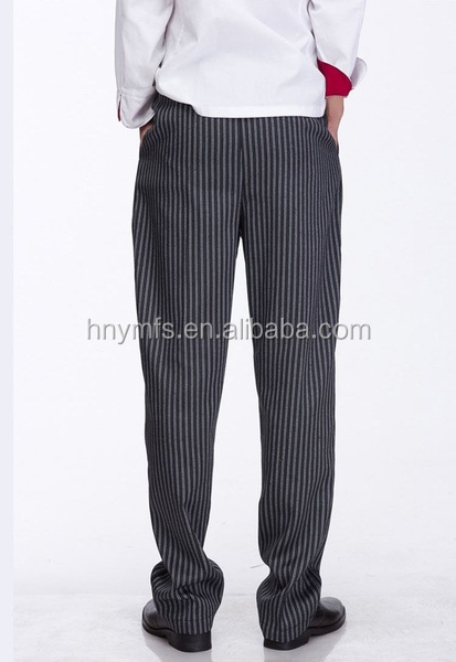 Men Women Restaurant Use Unisex Chef Pants Polyester / Cotton Material