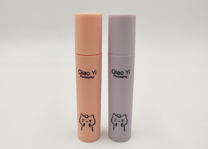 Cosmetic Roller Ball Empty Lip Gloss Tubes 3.5g Screw Cap Sealing Type