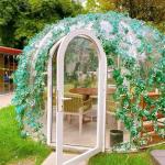 PC Clear Dome House Tent 6m Geodesic Dome For Outdoor Clamping