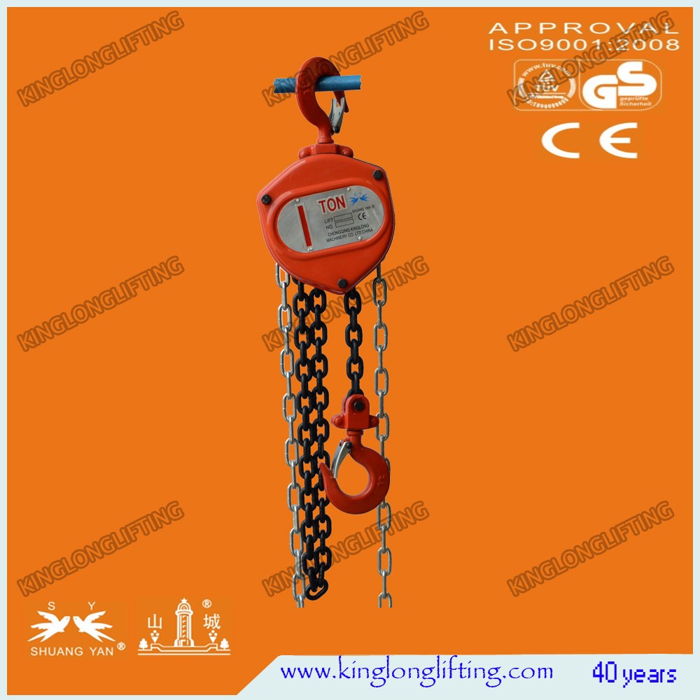 HSZ-C 1 Ton*1.5 Meter Mini Triangle Manual Chain Hoist