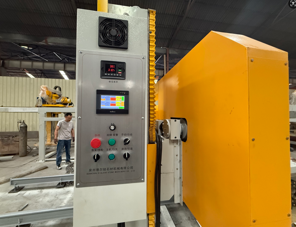 High-Precision Diamond Band Saw Stone Horizontal Pair Cutting Machine Marble Slabs Block Splitting Machine