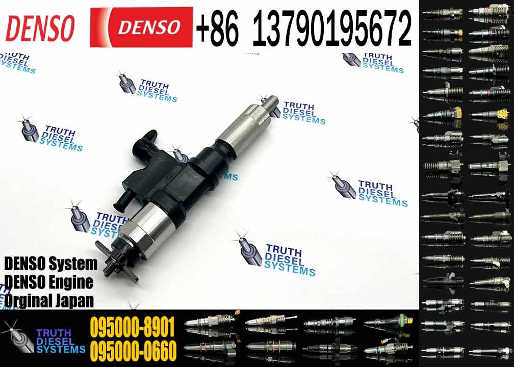 Common Rail Injector Diesel Engine Parts Fuel Injector 095000-8901 095000-8900 For ISUZU 4HK1