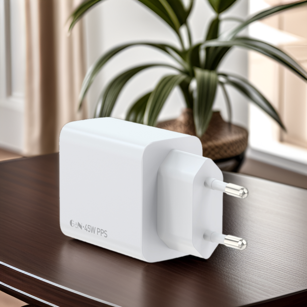 Private Mold 45W GaN USB-C Wall Charger For MacBook Pro/Air IPad Pro Galaxy S23