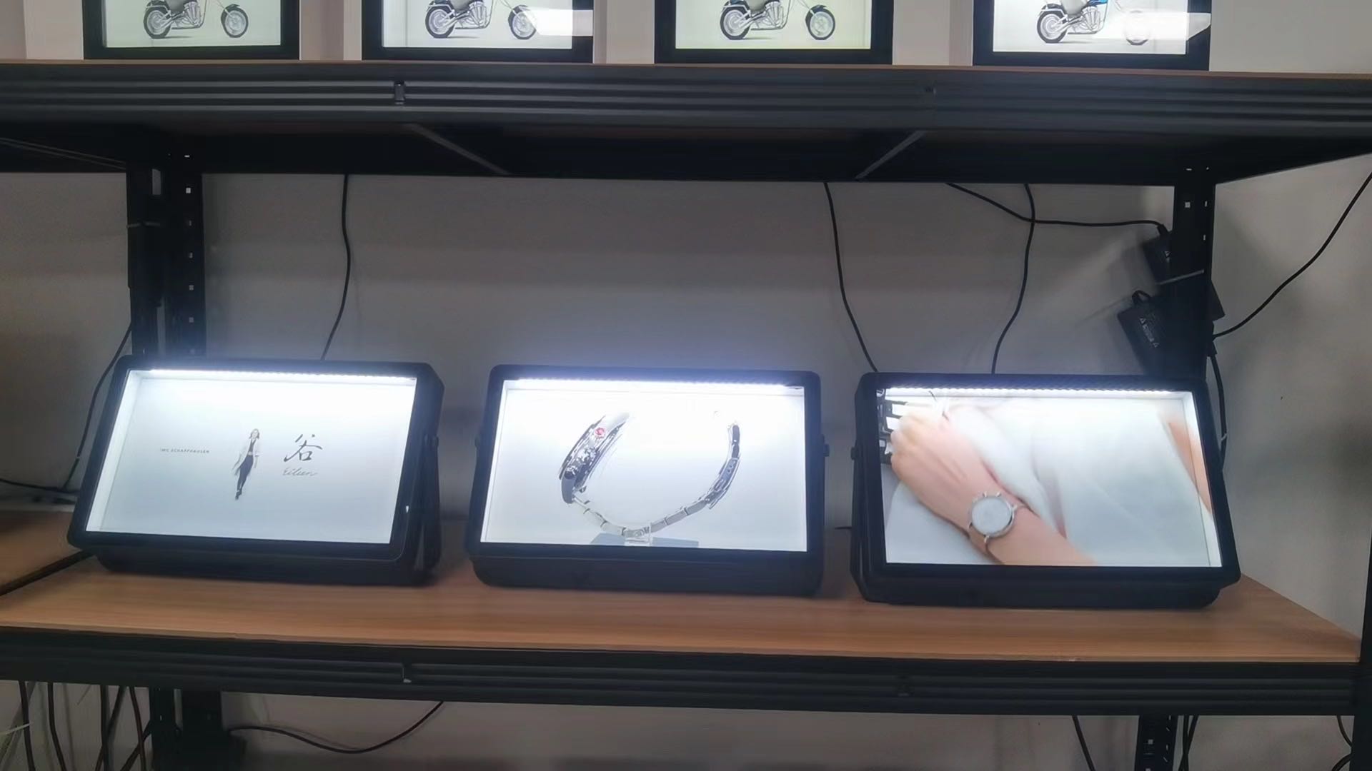 21.5/32/55/86 Inch Transparent LCD Display Box With Interactive Touch Screen Hologram Boxes