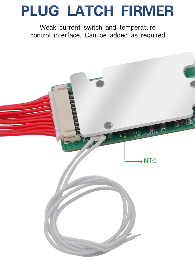 Ebike Lithium Ion Lfp Lto Lipo Solar Lifepo4 Battery BMS Board 8S 15A 24V Battery Management System
