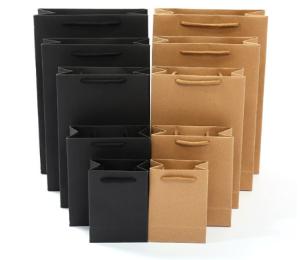 China 210gsm 10x28cm Printed Paper Shopping Bags wholesale