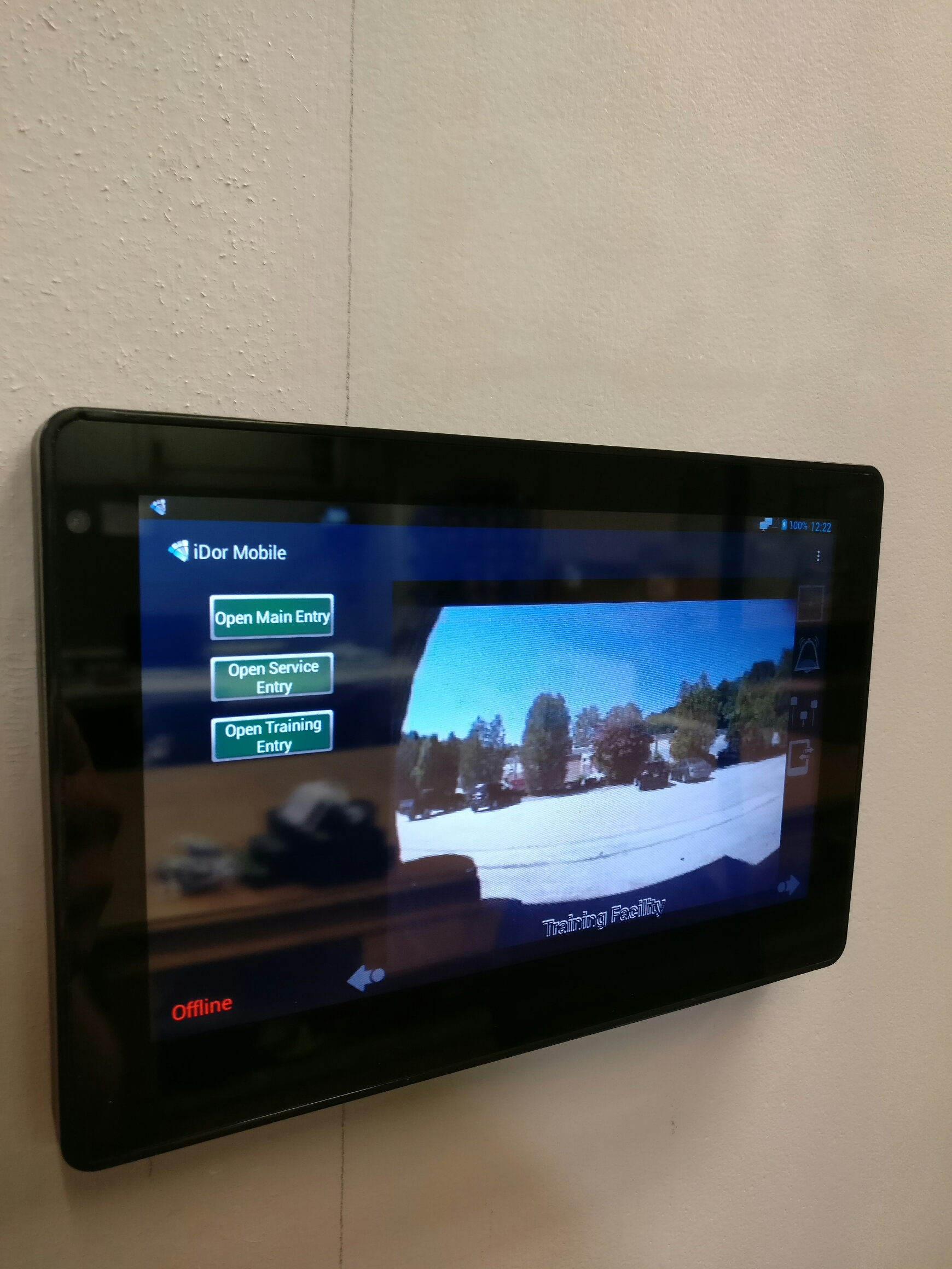 Android Wall Mounted Tablet With SIP Protocol For Intercom