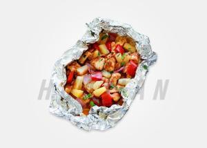 China Freezing Roasting Boiling Baking 0.03mm BBQ Aluminium Foil Rolls wholesale