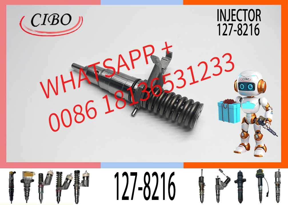 Excavator Parts 3114 3116 diesel engine parts injector assy 1278216 127-8216