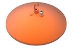 Dimmable LED High Bay Warehouse Lighting Fixture 2500LM For Food Industry